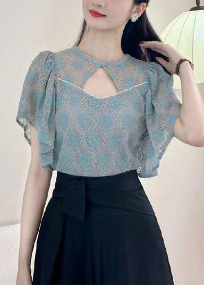 A Vintage Style Blouse with Delicate Timeless Details