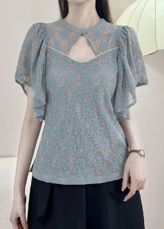 A Vintage Style Blouse with Delicate Timeless Details
