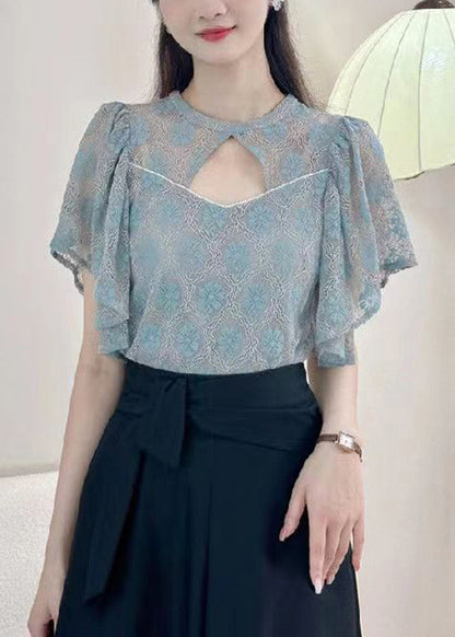 A Vintage Style Blouse with Delicate Timeless Details