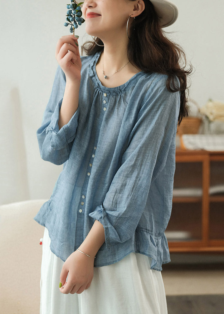 A Vintage Style Shirt with Delicate Timeless Details