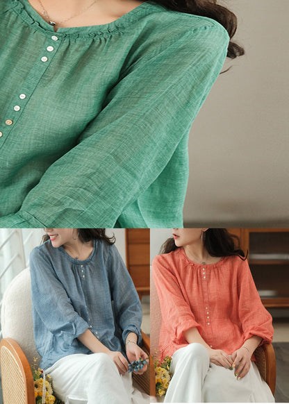A Vintage Style Shirt with Delicate Timeless Details