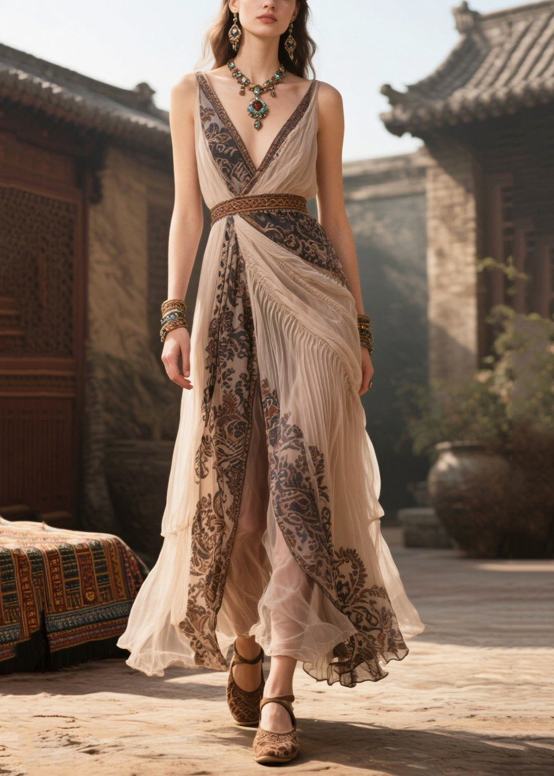 Classic Vintage Dress with a Flattering Fit