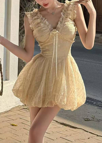 A Vintage Style Dress with Delicate Timeless Details