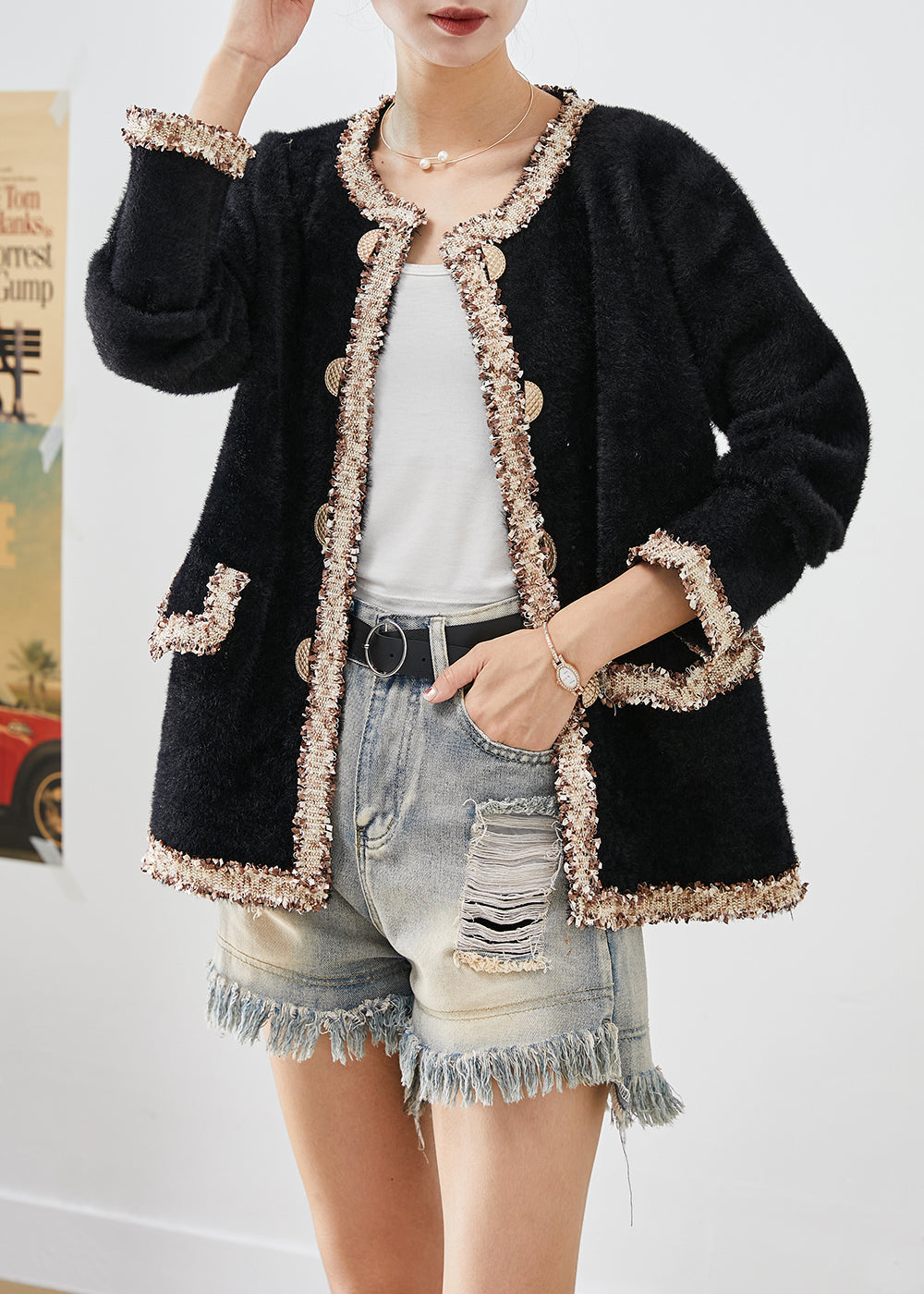 Classic Vintage Coat with a Flattering Fit