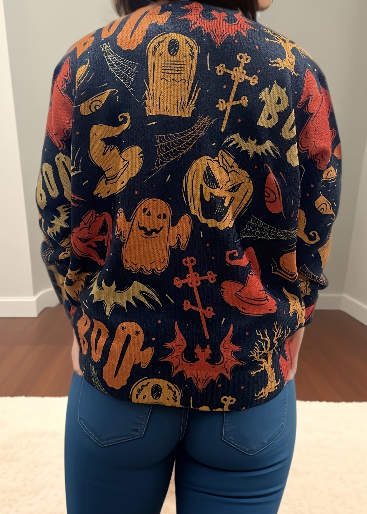 A Vintage Style Sweater with Delicate Timeless Details