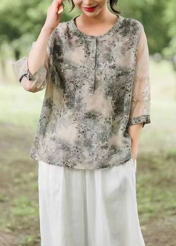 Vintage Inspired Shirt with a Contemporary Edge