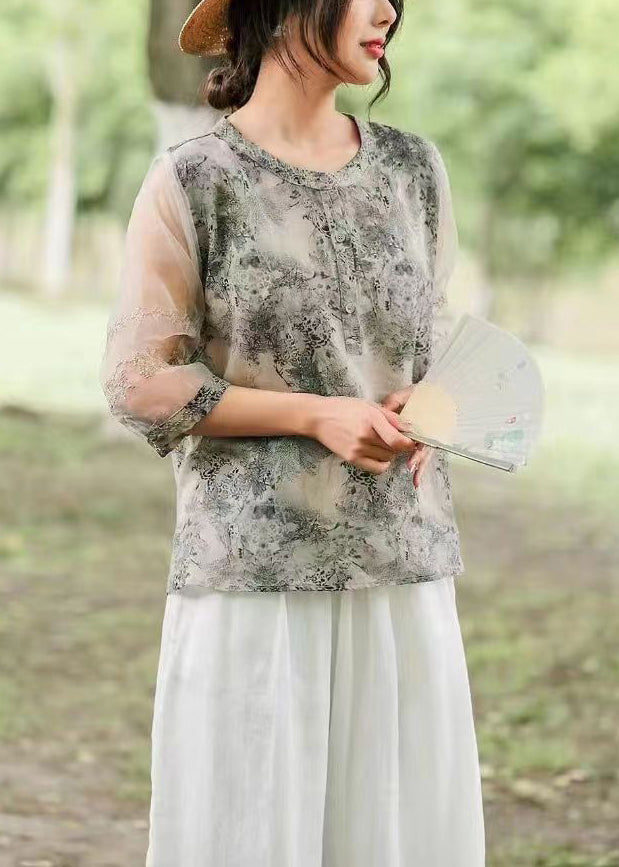 Vintage Inspired Shirt with a Contemporary Edge