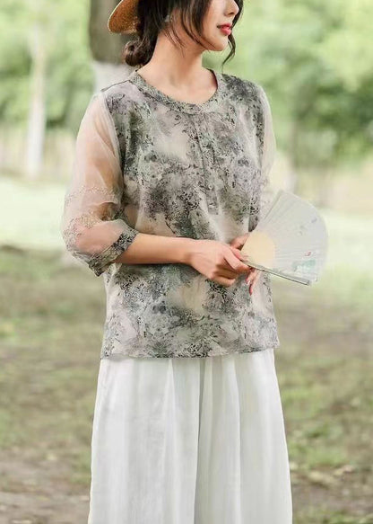 Vintage Inspired Shirt with a Contemporary Edge