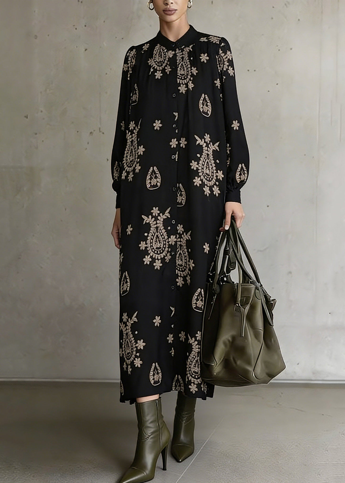 Elegantly Styled Dress for Everyday Wear