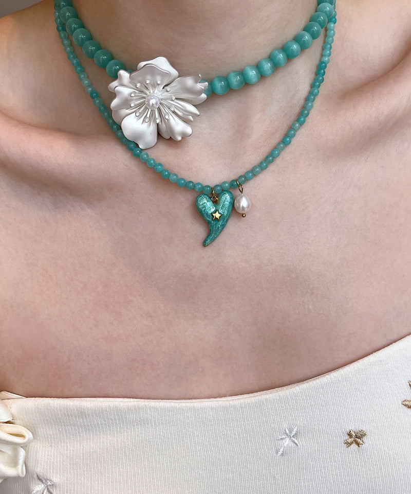 Beautiful Pearl Set with Unique Style