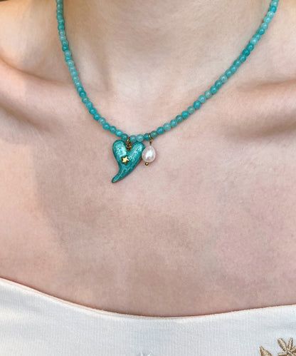 Beautiful Pearl Set with Unique Style