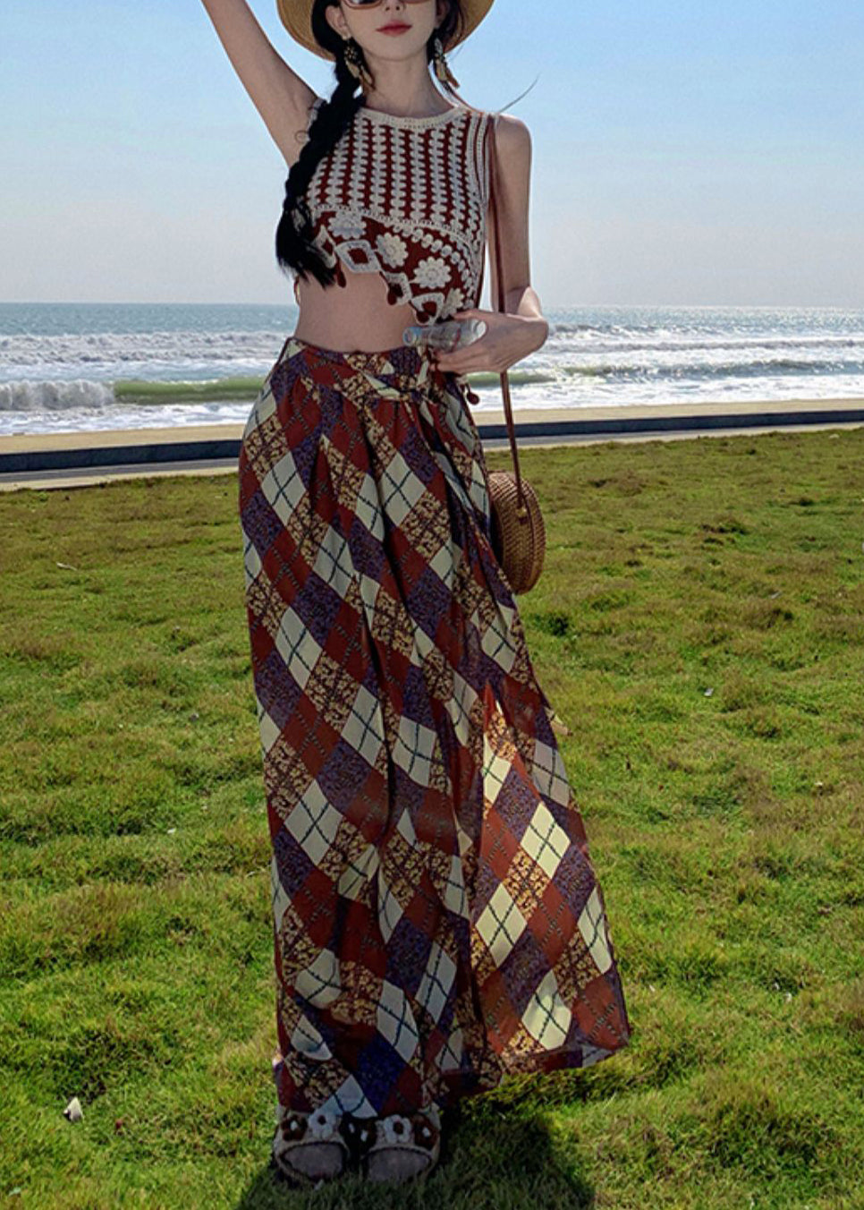 A Vintage Style Pants with Delicate Timeless Details