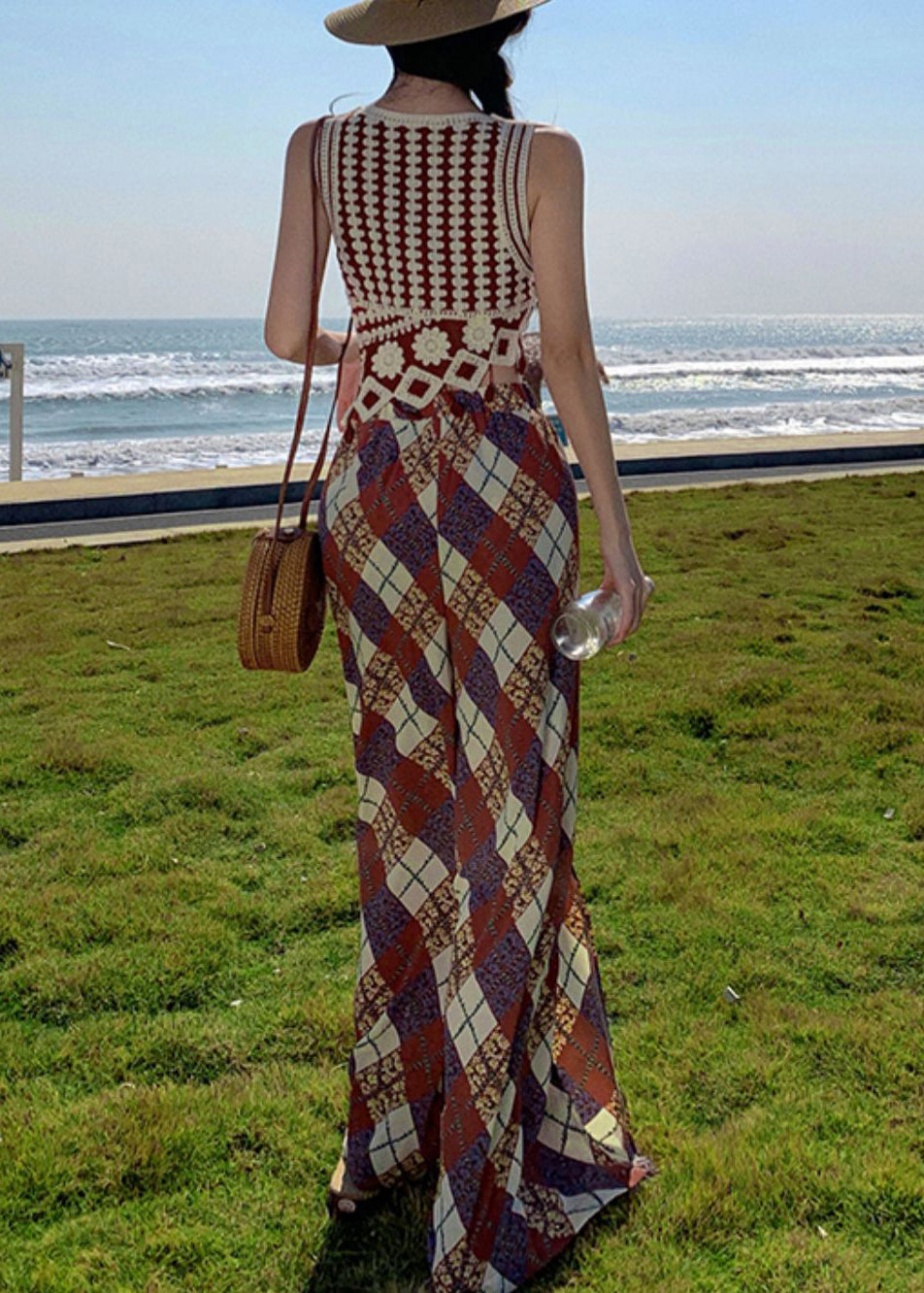 A Vintage Style Pants with Delicate Timeless Details