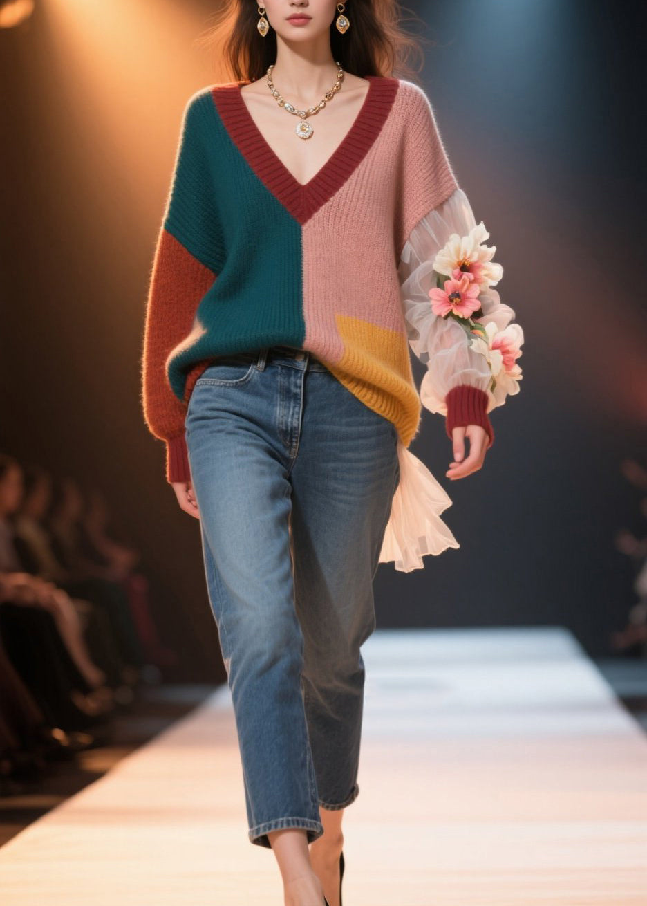 Classic Vintage Sweater with a Flattering Fit