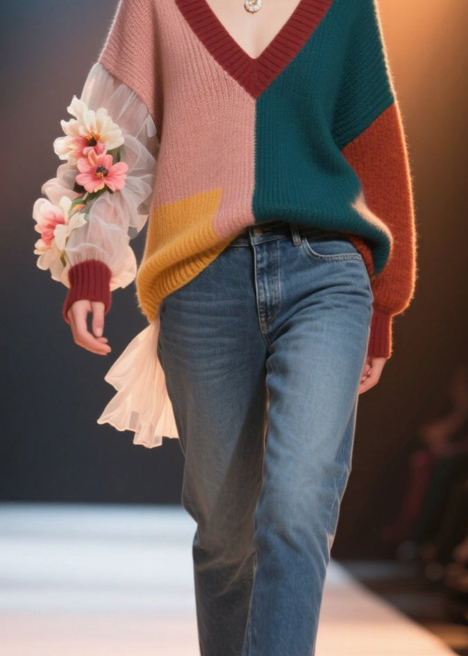 Classic Vintage Sweater with a Flattering Fit