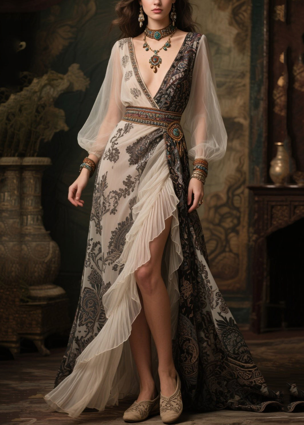 Gracefully Styled Dress for Any Occasion