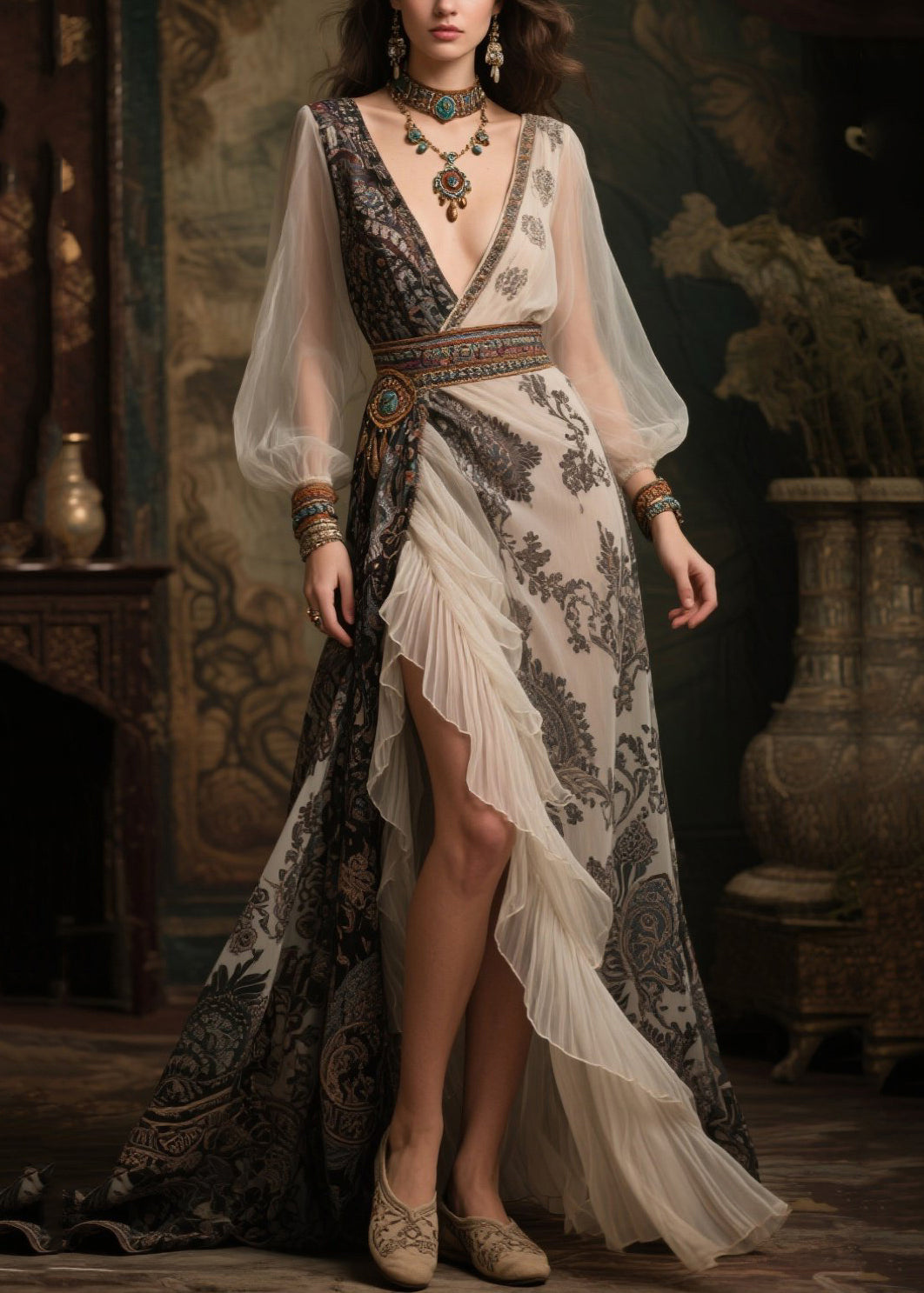 Gracefully Styled Dress for Any Occasion
