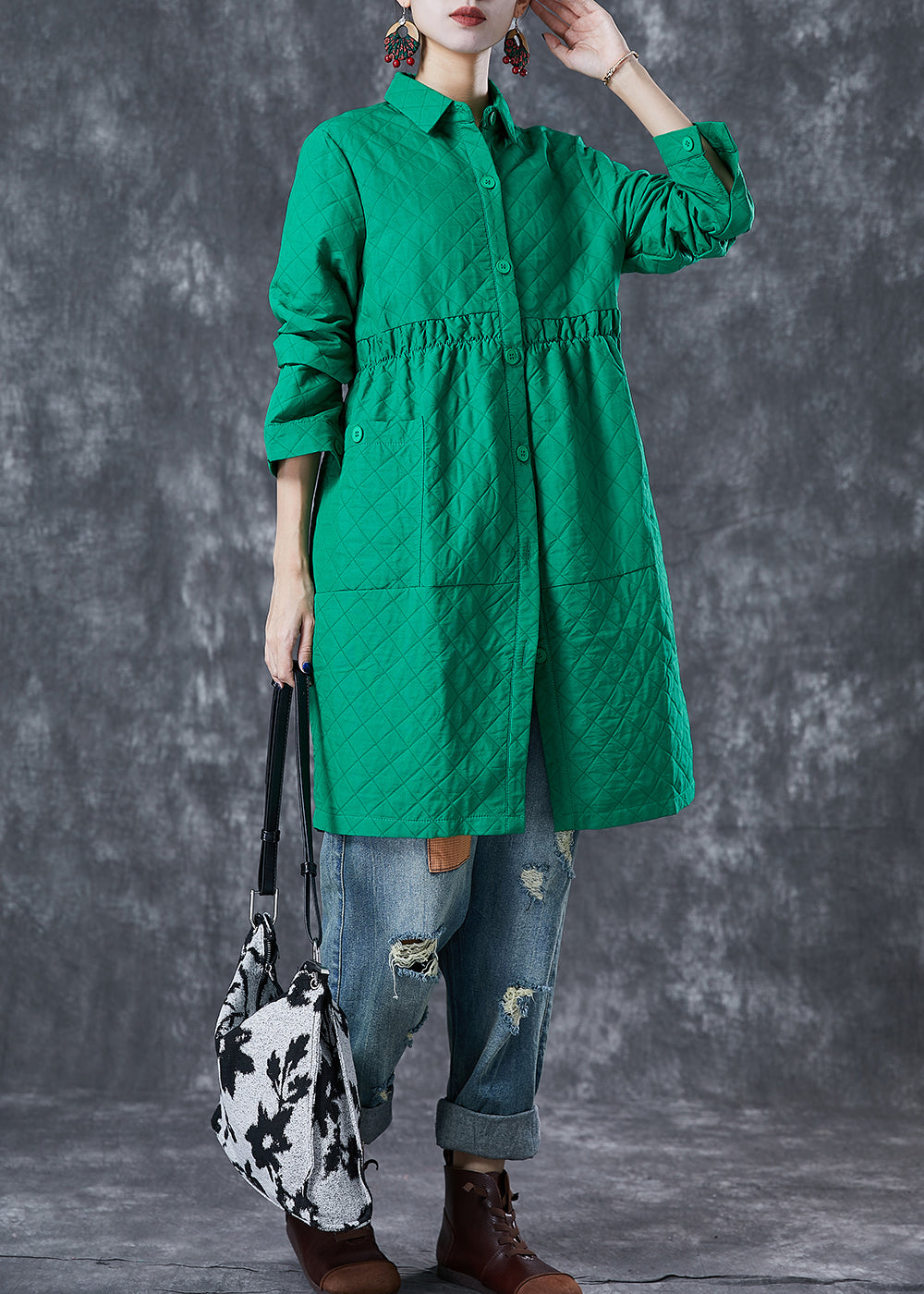 A Vintage Style Coat with Delicate Timeless Details