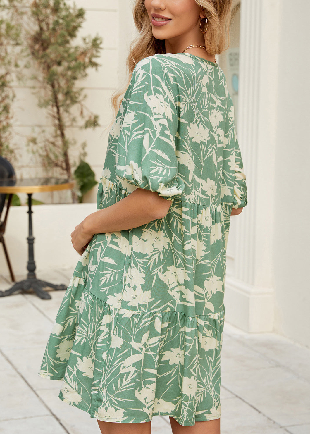 A Vintage Style Dress with Delicate Timeless Details