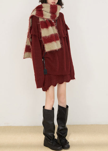 Well Tailored Pullover with a Graceful Silhouette