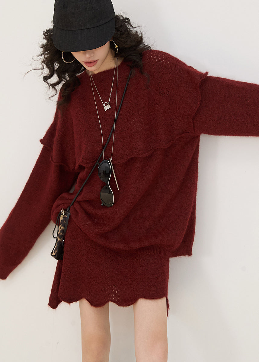 Well Tailored Pullover with a Graceful Silhouette