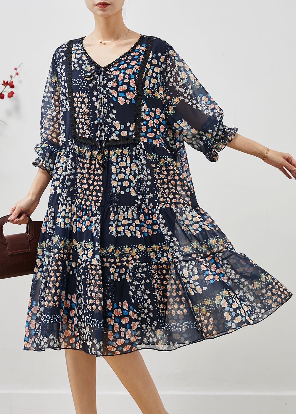 A Vintage Style Dress with Delicate Timeless Details
