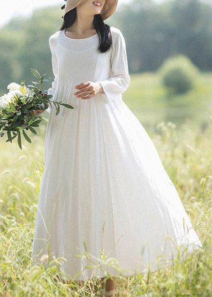 A Vintage Style Dress with Delicate Timeless Details