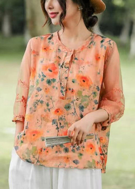A Vintage Style Shirt with Delicate Timeless Details