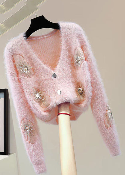 A Vintage Style Sweater with Delicate Timeless Details
