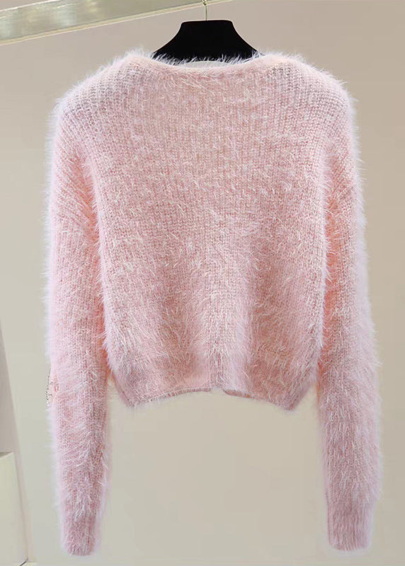 A Vintage Style Sweater with Delicate Timeless Details