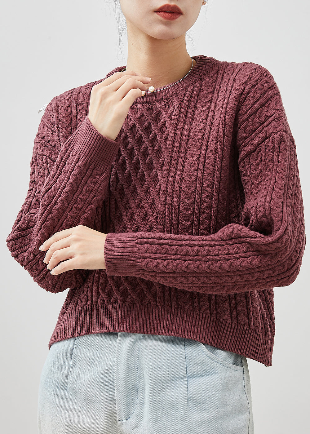 Vintage Inspired Sweater with a Contemporary Edge