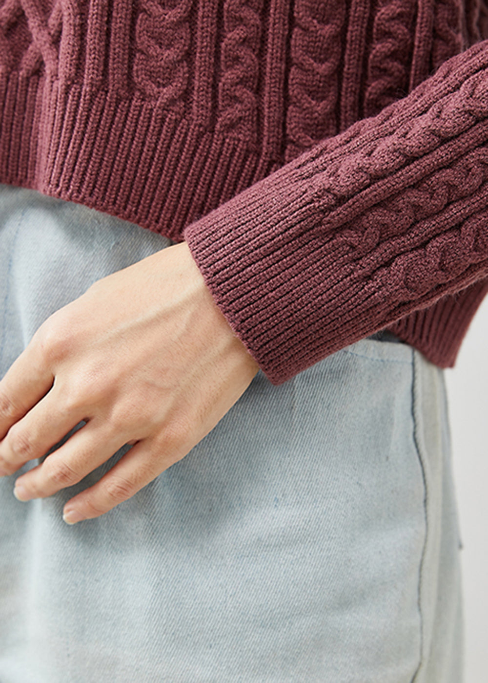 Vintage Inspired Sweater with a Contemporary Edge