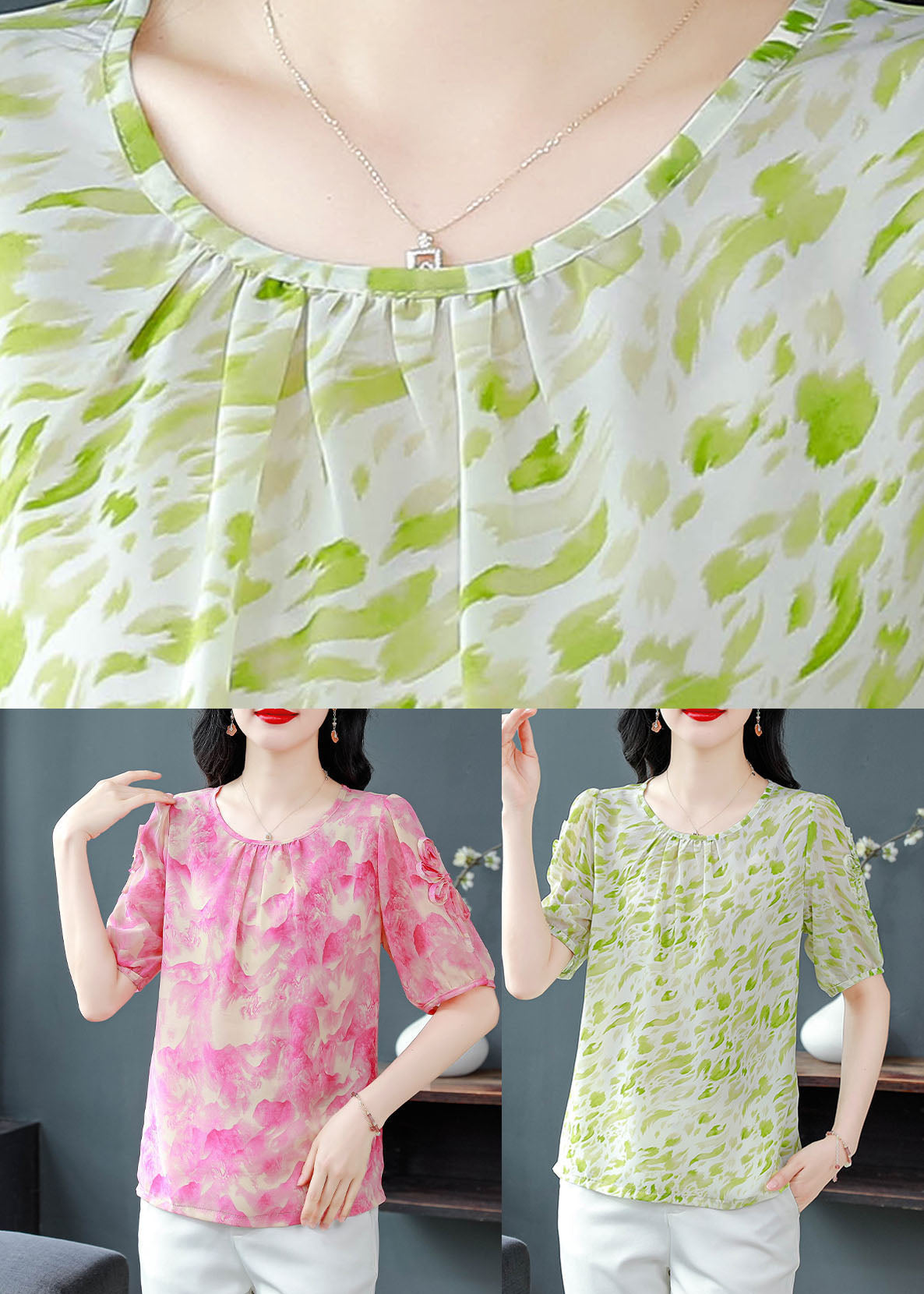 Classic Vintage Blouse with a Flattering Fit
