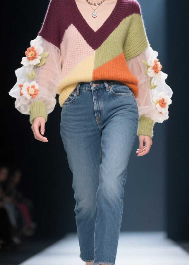 Classic Vintage Sweater with a Flattering Fit
