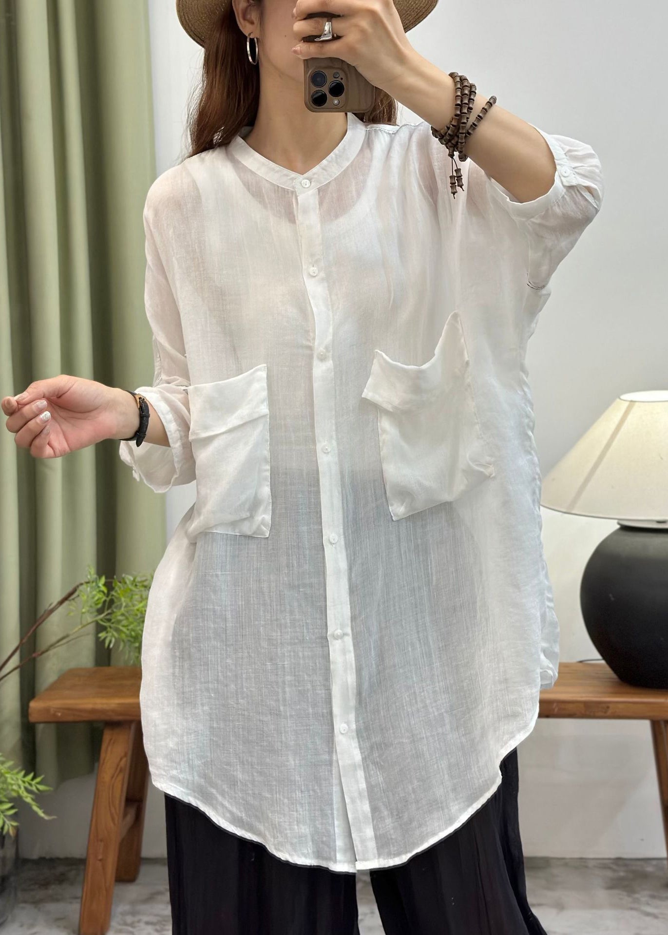 A Vintage Style Top with Delicate Timeless Details
