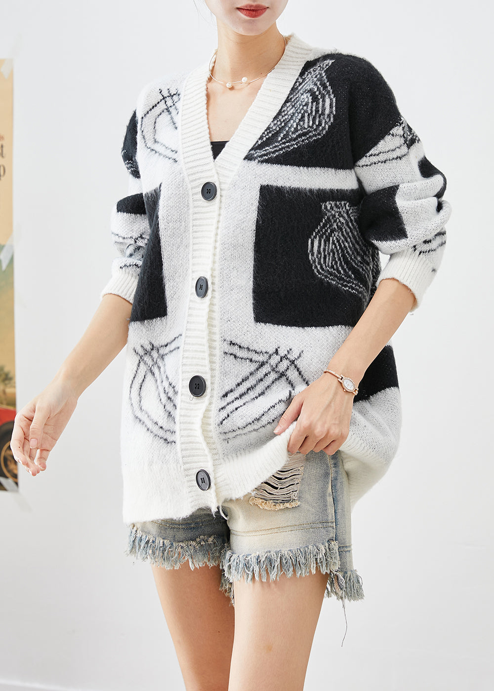 Sophisticated Cardigan with a Clean Classic Look