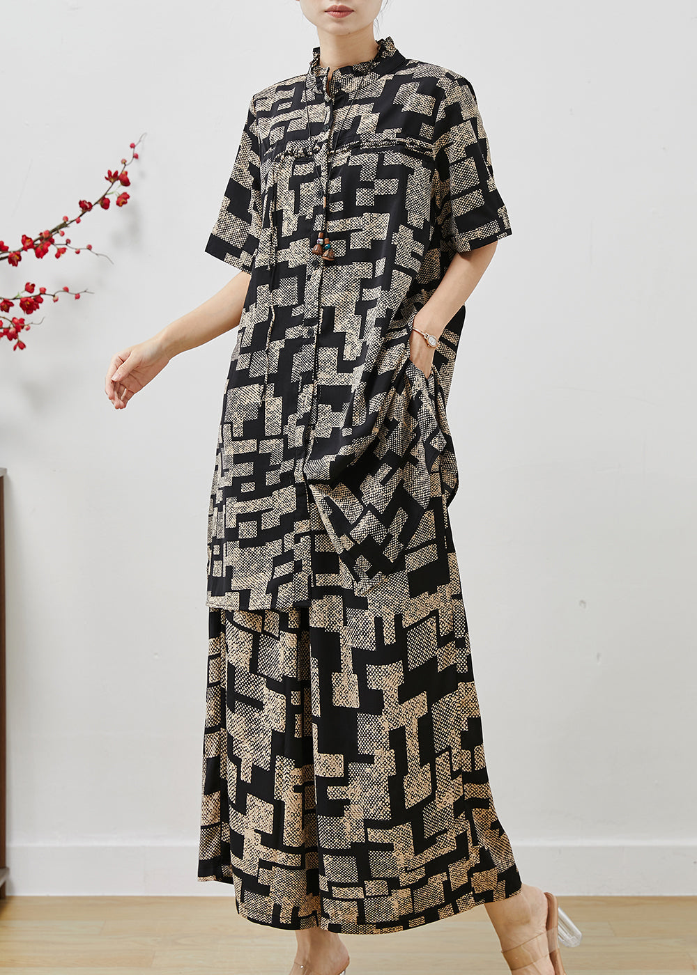 Well Tailored Garment with a Graceful Silhouette