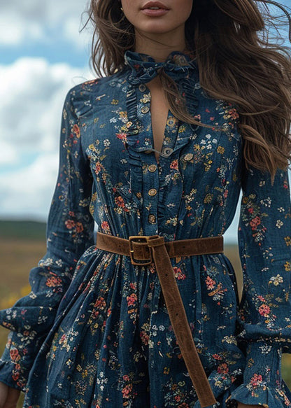 Classic Vintage Dress with a Flattering Fit