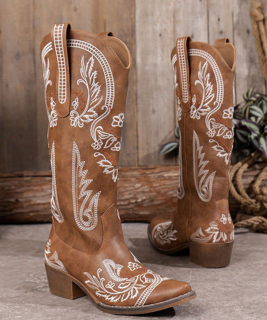 Vintage Inspired Orthopedic Boots