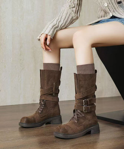Graceful Orthopedic Boots for Modern Look