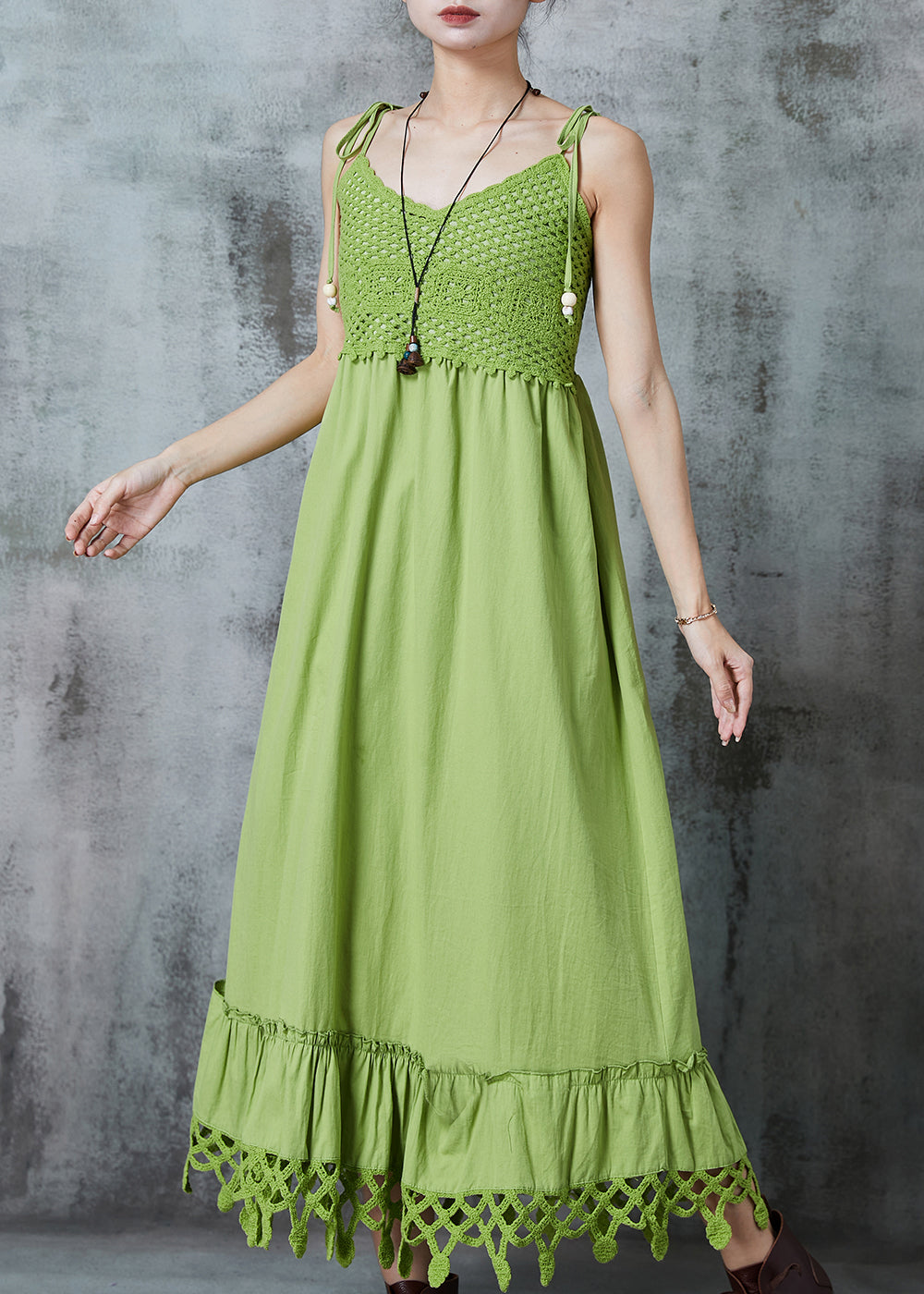 A Vintage Style Dress with Delicate Timeless Details