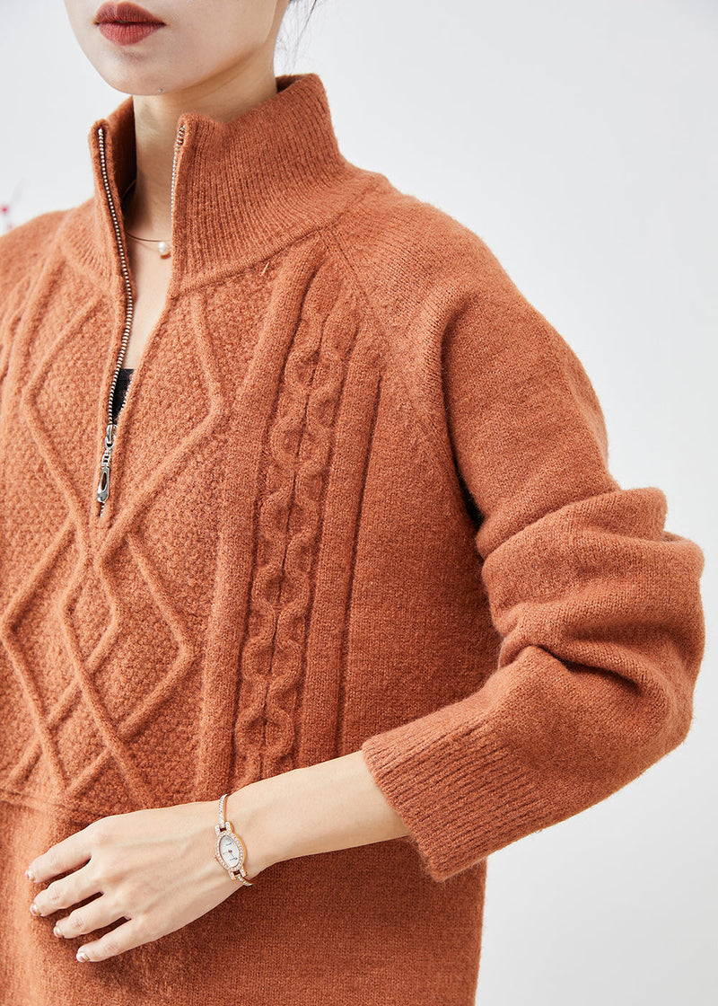 Classic Vintage Sweater with a Flattering Fit