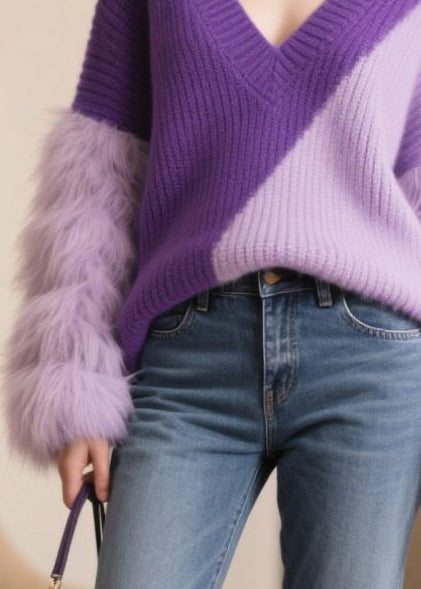 Well Tailored Sweater with a Graceful Silhouette