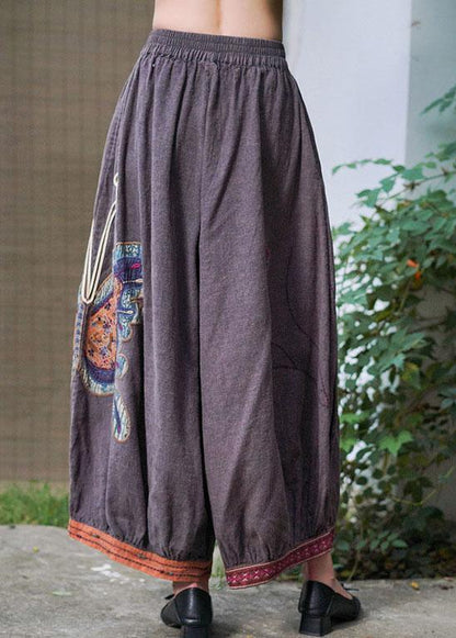 A Vintage Style Trousers with Delicate Timeless Details