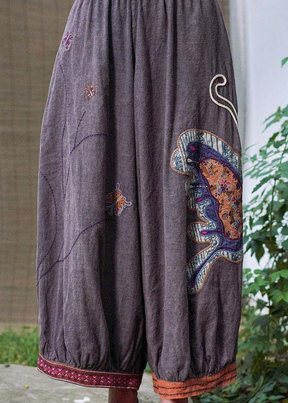 A Vintage Style Trousers with Delicate Timeless Details