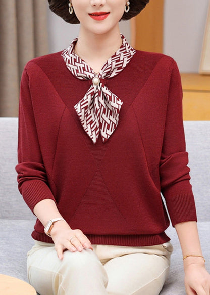 A Vintage Style Sweater with Delicate Timeless Details