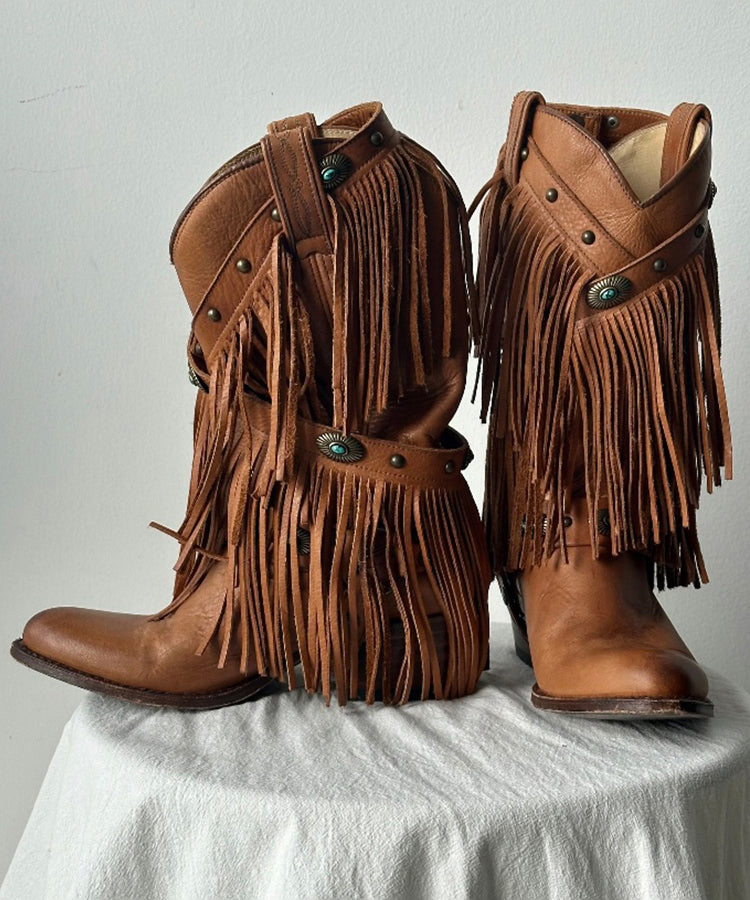 Vintage Inspired Orthopedic Boots