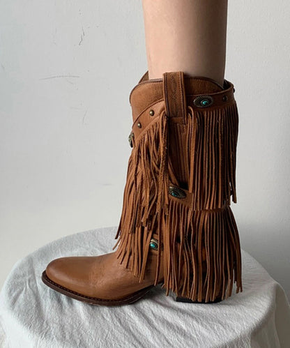 Vintage Inspired Orthopedic Boots
