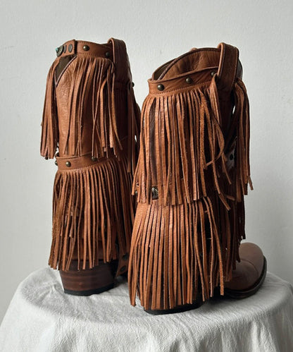 Vintage Inspired Orthopedic Boots