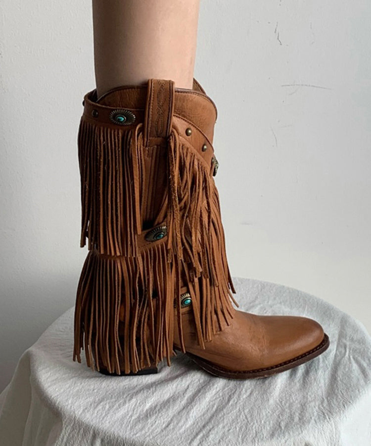 Vintage Inspired Orthopedic Boots